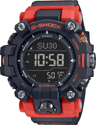 Casio GW-9500-1A4ER - Robuste Digitaluhr mit Dreifach-Sensor, solarbetrieben, 20 bar wasserdicht und langlebigem Design