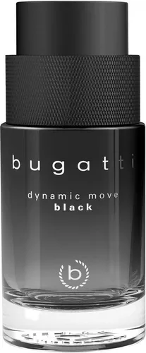Bugatti Dynamic Move Black Herren Parfum - Eau de Toilette 100ml - Herrenparfum mit einem dynamischen, maskulinen Duft, ideal für den modernen Mann, der Eleganz und Energie vereint.