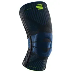 BAUERFEIND Kniebandage „Knee Support“ mit Silikonring - Medizinische Kniebandage für Sport, sorgt für Stabilität und Schutz, ideal für verschiedene Sportarten. Innovativer Silikonring entlastet die Kniescheibe und verbessert die Bewegungskontrolle.