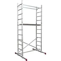 Krause Montagegerüst CORDA 4 m - Robustes Montagegerüst mit 4 m Arbeitshöhe, ideal für sichere Arbeiten in der Höhe auf Baustellen oder im Innenausbau.