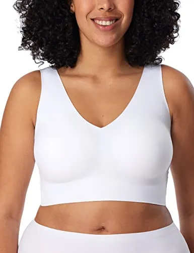 Schiesser Bustier "Invisible Soft" mit herausnehmbaren Pads - Funktionsunterwäsche aus Microtouch-Material, blickdicht und elastisch für höchsten Tragekomfort – ideal für jeden Tag.