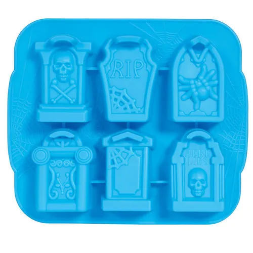 Halloween Keksform Grabsteine – Ca. 21x18 cm, Schaurige Backform
