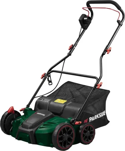 PARKSIDE® 2-in-1 Elektro-Vertikutierer und Rasenlüfter »PELV 1800 A1« - Hacken & Fräsen: Effizientes Kombigerät mit 1800 W für Rasenpflege und Moosentfernung, ideal für Flächen bis 600 m².