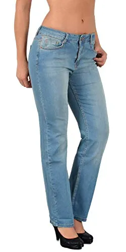 ESRA Stretch Damen Jeans Hose High Waist Straight Leg bis Übergröße G300 - Hochwertige ESRA Damen High Waist Jeans für optimalen Tragekomfort. Der gerade Schnitt und der Stretch-Anteil bieten Flexibilität und eine figurbetonte Passform. Ideal für jeden Anlass und erhältlich in verschiedenen Waschungen.