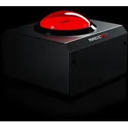 MAGICFX® RED Button - Effektsteuerung für DJs und Clubs, beleuchteter ON-Taster mit PowerCON TRUE1-Anschlüssen für einfache Nutzung und hohe Leistung.
