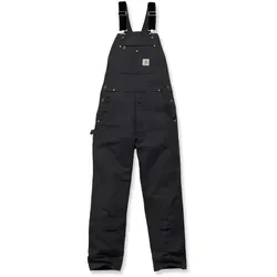 Carhartt Robuster Herren-Overall 102776 - black - W34/L32 - Arbeits- & Schutzkleidung, robuster und langlebiger Overall aus schwerem Duck-Baumwoll-Material, ideal für Handwerker mit viel Bewegungsfreiheit und praktischen Taschen.