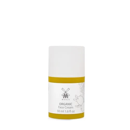 MÜHLE Organic Gesichtscreme - feuchtigkeitsspendende Gesichtspflege für alle Hauttypen - vegane Naturkosmetik - 50 ml