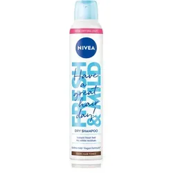 Nivea Fresh Revive Trockenshampoo für mehr Volumen Dark Tones 200 ml