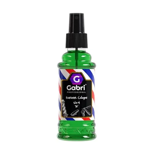 Gabri Barber Cologne | After Shave Spray für Männer | Rasur Duftwasser Aromatisch-Intensiv | Barber Eau de Cologne mit praktischen Pump-Spender | Turkish Cologne (No4, 150 ml (1er Pack))