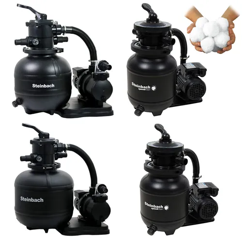 Steinbach Active Balls mit Sandfilteranlage Speed Clean 4,5 m - effektive Poolreinigung und verbesserte Wasserqualität, ideal für Poolbesitzer*innen