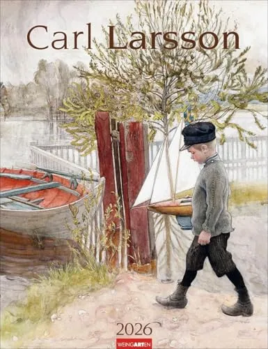 Carl Larsson Kalender 2026: Kunstkalender mit Farb-Abbildungen - Malerei: Wandkalender mit 13 lebendig-farbenfrohen Darstellungen des schwedischen Malers – perfekt für Kunstliebhaber und zur Verschönerung Ihres Raumes.