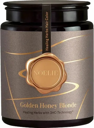 Noelie Healing Herbs Haarfarbe 9.0 Golden Honey Blonde 100 g - Haarpflege mit 3HC-Technology für intensive Leuchtkraft und glänzendes Haar. Ideal für hellblondes bis dunkelblondes Haar, verleiht natürlichen Goldglanz.