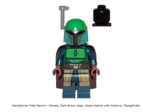 Mandalorian Tribe Warrio - LEGO Star Wars Minifigur - sw1078 (75267)