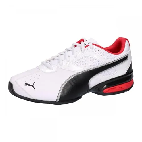 PUMA Herren Tazon 6 FM Low-Top Trainer - Laufschuhe mit optimaler Passform dank Mittelfußverstärkung, EVA-Fersenstütze für Stoßdämpfung und SoftFoam-Einlegesohle für höchsten Komfort.