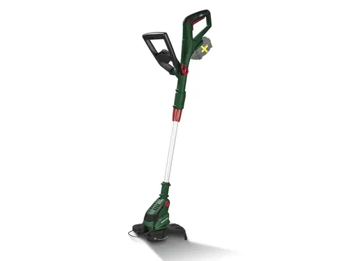 PARKSIDE Akku Rasen Trimmer PRTA 20-Li C3 - Rasentrimmer mit abwinkelbarem Motorkopf und ergonomischem Design für müheloses Trimmen. Ideal für präzise Rasenkanten und einfaches Handling. Akku und Ladegerät nicht enthalten.