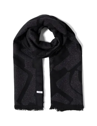 Cecil Damen Schal mit Glitzerdetails - Eleganter Damenschal mit feinen Fransen und Glitzer-Look. Ideal für jeden Anlass, sorgt für einen stilvollen Akzent. Angenehmer Tragekomfort aus hochwertigem Material.