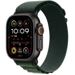 Apple Watch Ultra 2 (GPS + Cellular 49 mm) - Robuste Sportuhr mit Titangehäuse, präzisem Dual-Frequenz GPS und bis zu 72 Stunden Batterielaufzeit für Abenteuer und Fitness