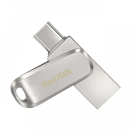 SanDisk Ultra Dual Drive Luxe 64 GB - Mobiler USB Type-C-Speicher, 400 MB/s Lesegeschwindigkeit für schnelle Datentransfers und Backup