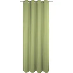 Adam Vorhang Uni Collection light (1 St) – Blickdichter Ösen-Vorhang aus 100% Bio-Baumwolle, grün 145 cm x 225 cm - Hochwertiger blickdichter Vorhang in hellgrün, ideal für jeden Raum. Aus 100% Bio-Baumwolle gefertigt und mit Ösen für einfache Montage. Pflegeleicht bis 60°C und OEKO-TEX® zertifiziert.