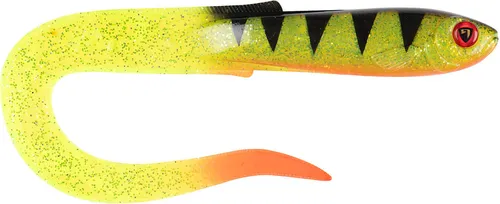 Fox Rage Slick Eel Gummiköder UV Perch 28cm