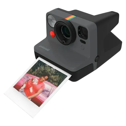 Polaroid Now Gen3 Camera Black - Sofortbildkamera - Sofortbildkamera mit neuester Technologie für lebendige Farben und scharfe Bilder, ideal für kreative Momente und unvergessliche Erinnerungen.