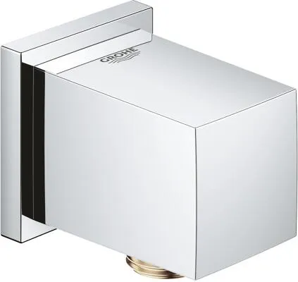 GROHE Euphoria Cube Wandanschlussbogen - Badewannen- & Duschsysteme mit Eigensicherung gegen Rückfließen und langlebiger Oberfläche für langanhaltenden Glanz.