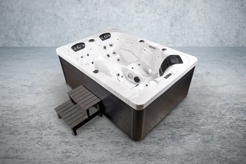 American Outdoor Whirlpool Modena Sterling Silver / Grey 220X156Cm
