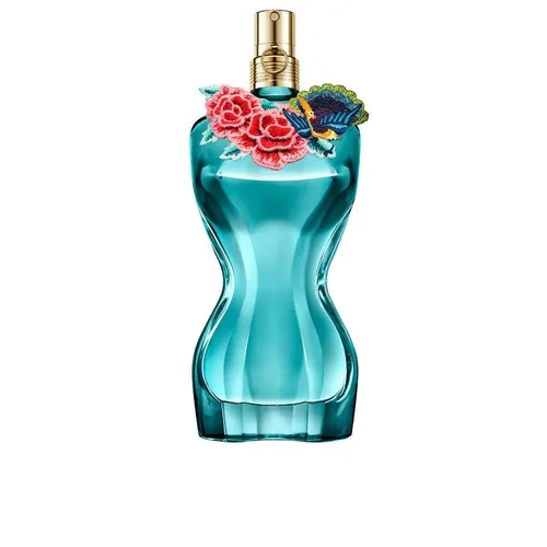 Jean Paul Gaultier La Belle Paradise Garden Eau de Parfum 50 ml - Damenduft mit floralem, ambrierten Aroma, das die Sinne verführt. Erlebe die geheimnisvolle blaue Seerose, kombiniert mit warmer Vanille und sinnlicher Iris für ein unvergessliches Dufterlebnis.