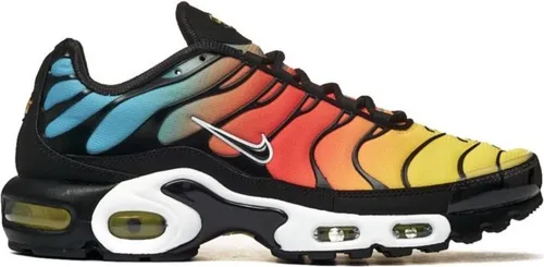 Nike TN Air Max Plus "Baltic Blue Safety Orange" Regenbogen, Größe: 41