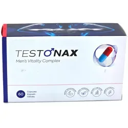 Testonax Kapseln – Männer Vitalität Komplex, 60 Stück - Veganer Vitalstoff-Komplex für Energie und Ausdauer. Unterstützt Kraft, Leistungsfähigkeit und den Hormonhaushalt – 100% natürlich und glutenfrei.