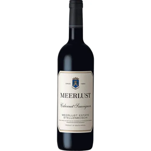 Meerlust Cabernet Sauvignon 2020 - Kraftvoller Rotwein mit intensiven Fruchtaromen und feiner Struktur. Ideal für besondere Anlässe und Genussmomente.