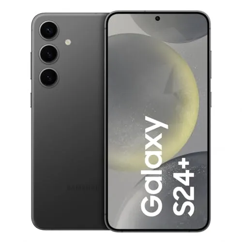 Samsung Galaxy S24+ - 256 GB, Onyx Black, 6.70", SIM + eSIM, 50 Mpx, 5G, leistungsstarkes Smartphone für beste Performance und Fotografie