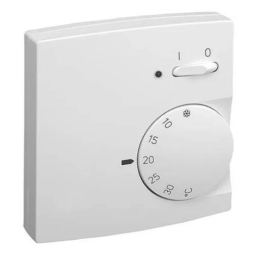 Vitramo Raumthermostat VTA IP30 - Raumthermostat für präzise Temperaturregelung, ideal für Heizsysteme, mit einem Messbereich von 5 bis 30 °C und einfacher Drehbedienung.