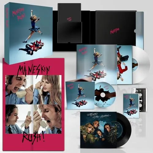 MÅNESKIN RUSH! Special Boxset NEU | Limitierte 7” Vinyl LP mit Photobook - Entdecken Sie das exklusive Boxset mit limitierter 7” Vinyl LP und Photobook. Perfekt für Sammler und Fans von MÅNESKIN. Hochwertige Verarbeitung für unvergessliche Musikmomente! Geschenkidee für Musikliebhaber.
