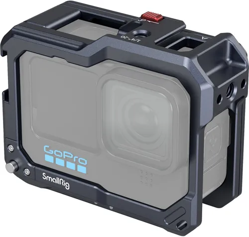 SMALLRIG 3084C Cage für Gopro 12/11/10/9 - Schwarz - Action Cam Zubehör für optimale Stabilität und Schutz deiner Gopro, ideal für professionelle Videografie und Abenteuer.