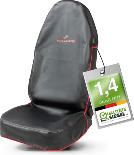 WALSER Guardian Autositzbezug - Autositzbezüge mit 100% wasserdichter und schmutzabweisender Oberfläche, universelle Passform für die meisten Modelle und einfache Montage.
