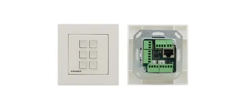Kramer 6-Tasten Raumsteuerung RC-306/US-D(W/B) Gebäude 30-804921395 6-Tasten