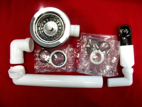 Blanco Ablaufgarnitur 3,5'' Sieb LAGO,NOVA 45 S/5 S - Küchenspülen-Teile mit Abtropffläche, ideal für eine effiziente Nutzung Ihrer Einbauspüle.