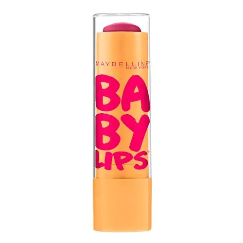 Maybelline Baby Lips (015) Cherry Me - Glänzender Lippenbalsam mit 8 Stunden Feuchtigkeit