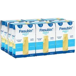 FRESUBIN Energy Drink Vanille - 24 x 200 ml, eiweißreiche Trinknahrung mit 300 kcal pro Flasche, ideal bei Appetitlosigkeit und erhöhtem Energiebedarf
