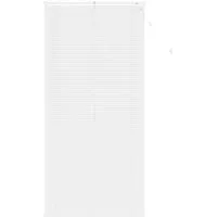 vidaXL Verstellbare Jalousie Weiß 213 x 70 cm aus PVC - Moderne Jalousie aus hochwertigem PVC für eleganten Sichtschutz und Lichtkontrolle. Ideal für Arbeitszimmer und Heimbüros, unkomplizierte Pflege und einfache Montage.