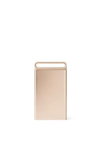 Lexon Nomaday Card Visitenkartenetui für 15 Visitenkarten (Gold)