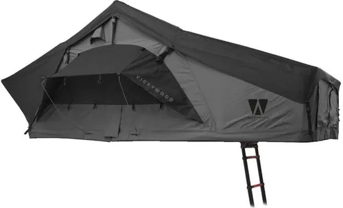 Vickywood Big Willow ECO 140 Generation 3 Grau Dachzelt - Dachzelt für Autos in Grau, ideal für Campingabenteuer und bietet zusätzlichen Schlafplatz direkt auf dem Fahrzeug.