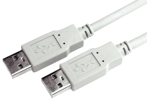 AK 670/2-2,0 - USB 2.0 Kabel, A Stecker auf A Stecker, 1,8 m