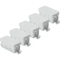 Orion Lightstyle Feuchtraumdose Abwzeigdose Verteilerdose 100 x 40 x 37 IP65 Grau