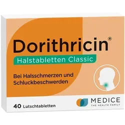 Dorithricin Classic Lutschtabletten bei Halsschmerzen