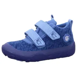 Affenzahn Kid's Knit Happy - Freizeitschuhe für Kinder - Wasserdichte Übergangsschuhe in Elephant/Blau, Größe 21 - ideal für den Alltag und für kleine Abenteurer!