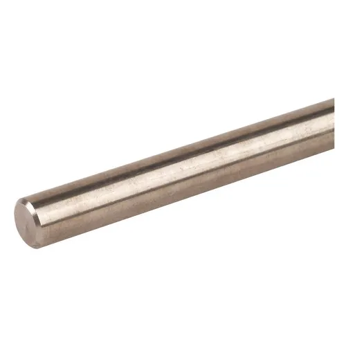 Dehn + Söhne 860 130 Anschlussfahne Edelstahl Ø10mm 3m - Gehäuse aus korrosionsfestem Edelstahl (V4A), ideal für sichere Erdungsanschlüsse. Hohe Langlebigkeit dank Werkstoff NIRO (316Ti/316L), Länge 3000 mm.