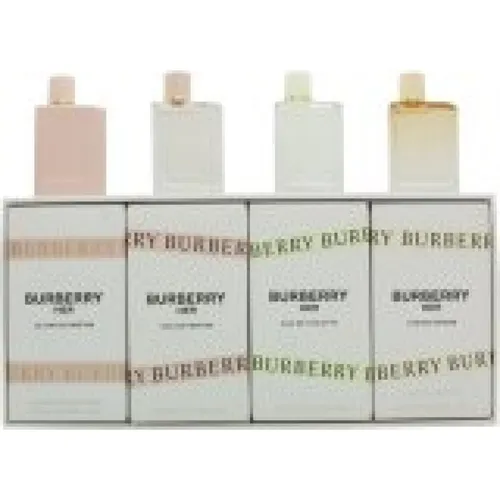 Burberry Eau de Parfum für Damen - Mini Gift Set - Duft-Sets für Damen mit 2 x 5ml Burberry EDP, 5ml Burberry Her EDT und 5ml Burberry Her London Dream - perfekt für jede Gelegenheit und ideal zum Verschenken.