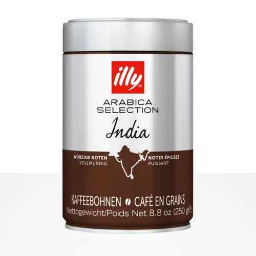 illy Arabica Selection Indien - 6 x 250g Kaffeebohnen, 100% Arabica
